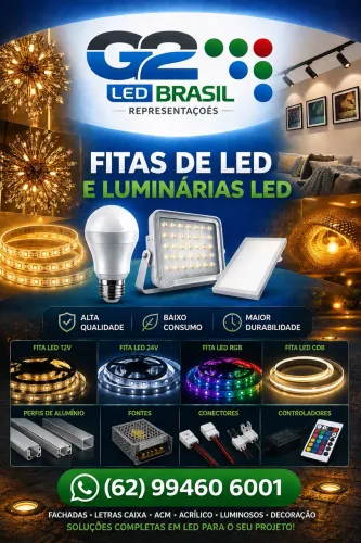 Iluminação em led , fitas de led , módulos , fontes e etc