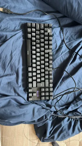 Teclado Mecânico Mancer Compacto ABNT2 RGB/LED - USB - Gamer