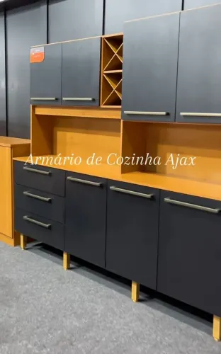 Armário de cozinha grande a pronta entrega