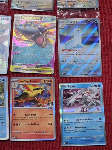 TCG Pokemon Dewgong Typhlosion