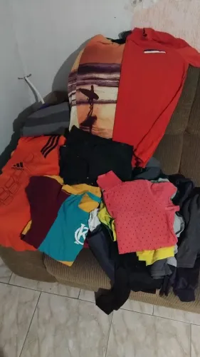 Lote de roupas masculino