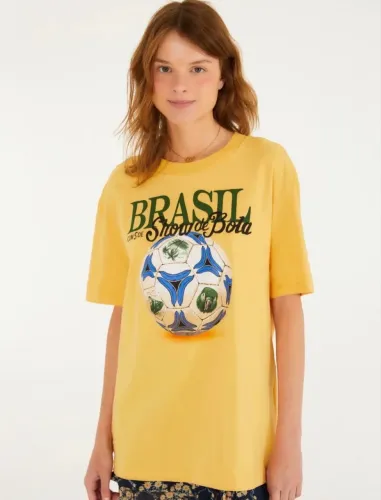 Camisa T-shirt Farm