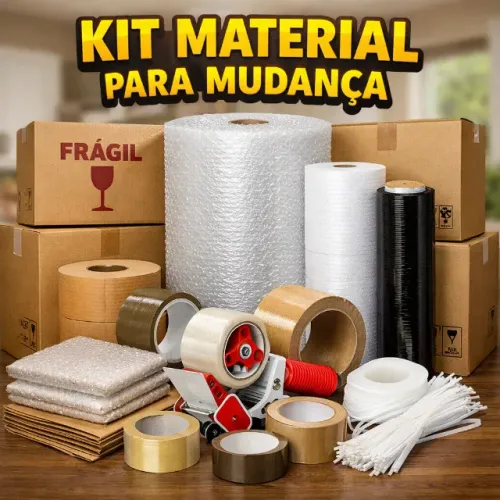 KIT MATERIAL PARA MUDANÇA - FACILITE SUA MUDANÇA!