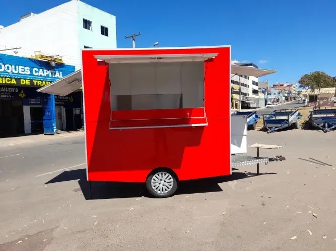 Trailer Pequeno - Ideal para Venda de Doces