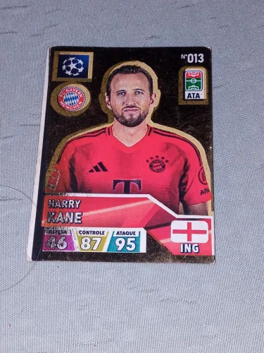 Harry kane.Cartinha antiga dourada