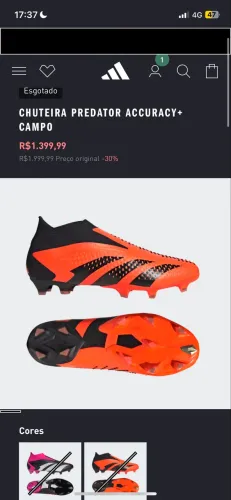 CHUTEIRA PREDATOR ACCURACY+ CAMPO