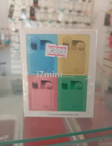 Fone de Ouvido Bluetooth i7 Mini Macaron TWS 5.0 - Novo na Caixa