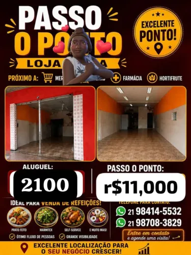 Passo Ponto 2 lojas preço de uma  