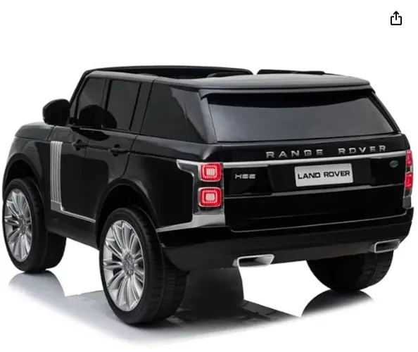 Carrinho Elétrico Infantil Range Rover Preto 12V - Novo com garantia