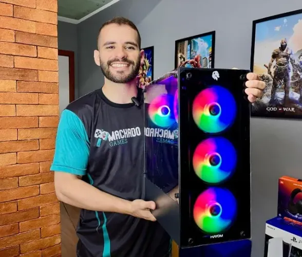 PC Gamer Stone I5 8Gb RX570 4Gb 240Gb ssd (Somos Loja e damos Garantia)