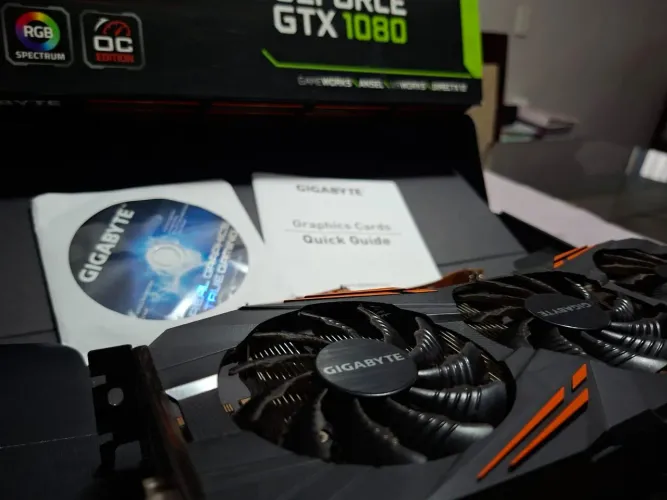 Placa de vídeo, Gigabyte GeForce GTX 1080 G1 Gaming 8G