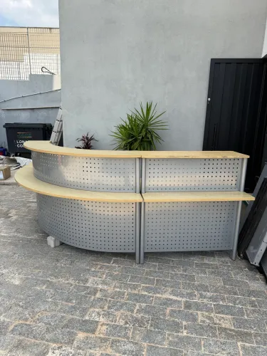 Balcão de atendimento para recepção alberflex - USADO