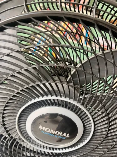 Título: Ventilador Mondial Turbo 8 Pás 150W - 220V - Para Reparo