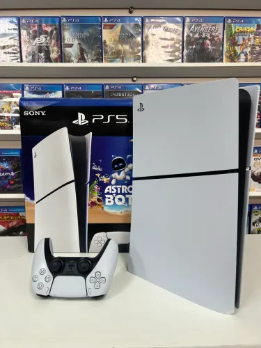 Ps5 Slim semi Novo versao ALL DIGITAL - 825GB 1 controle -