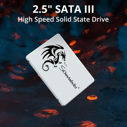 SSD 512GB  - 2.5 Sata III - SomnAmbulist SSD 2.5