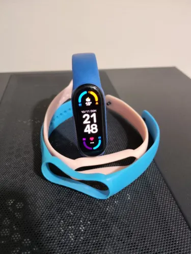 Xiaomi M Band 6 + Pulseiras - Bateria Durando 3 Dias !