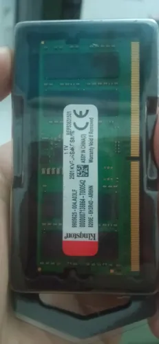 Memória RAM DDR5 16 gb Kingston SODIMM