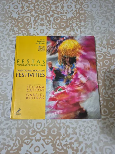 Livro Festas populares brasileiras capa dura