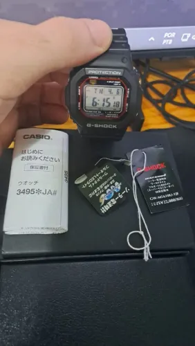 Casio G-Shock GW-M5610U-1JF (Versão Japonesa JDM) - Impecável / Completo