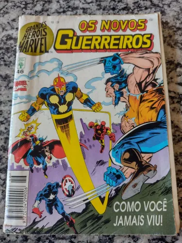 Revista em quadrinhos Os Novos Guerreiros 