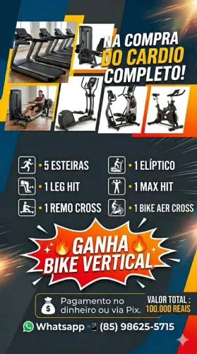 EQUIPAMENTOS PARA ACADEMIA.
