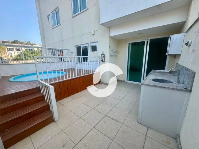 Apartamento Garden com 3 dormitórios à venda, 110 m² por R$ 600.000,00 - Badu - Niterói/RJ