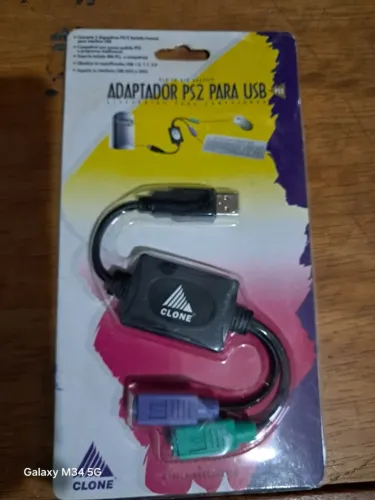 Adaptador PS2 para USB Clone