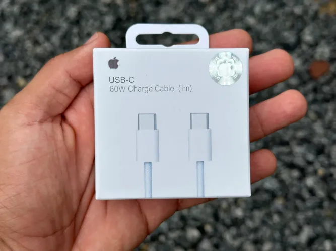 Cabo iPhone APPLE USB-C 60W 1M!! ORIGINAL!! PROMOÇÃO!!