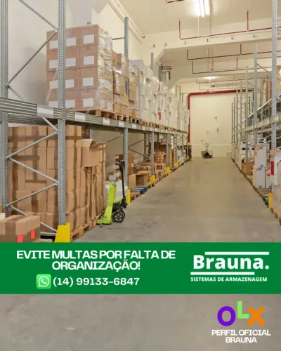 Sistema Bloc Pallet Brauna - Alta Densidade