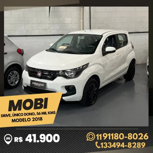 Fiat Mobi Drive 1.0 Flex 6V 5P 2018