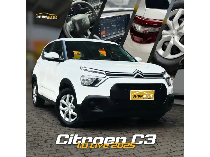 Citroen C3 Live 1.0 Flex 6V 5P Mec. 2025