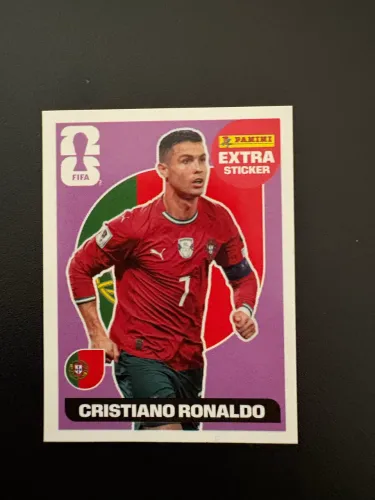 Figurinha legend do Cristiano Ronaldo roxa 2026