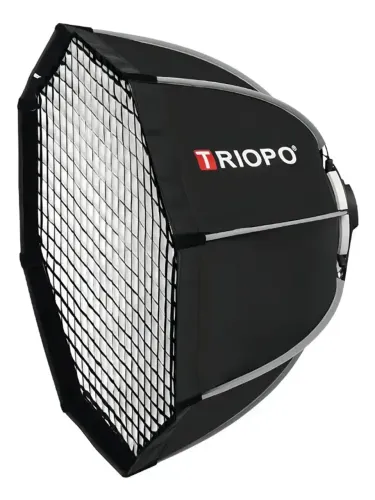 Softbox Octabox Triopo K2 90cm Colmeia com Encaixe Bowens Estúdio Iluminação Profissional