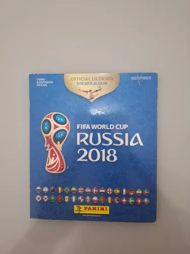 Álbum da copa de 2018 completo