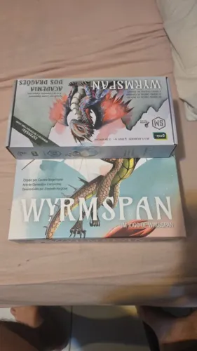 Wyrmspan + Expanção+Moedas de matal