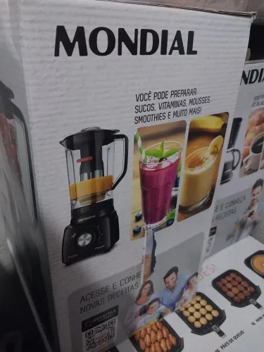 Liquidificador mondial NOVO