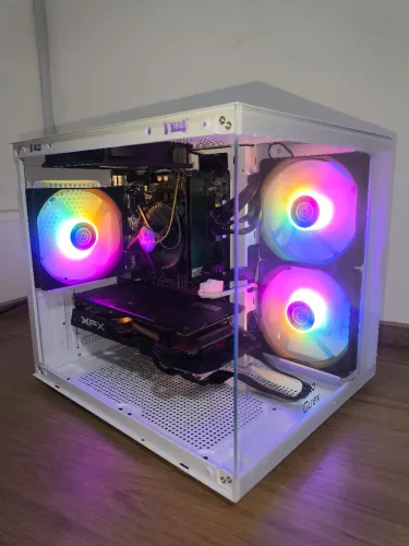 Pc Gamer, CPU, i3 9100f, Rx 570 (4Gb), 12 GB RAM, SSD 120 GB, HD 1TB