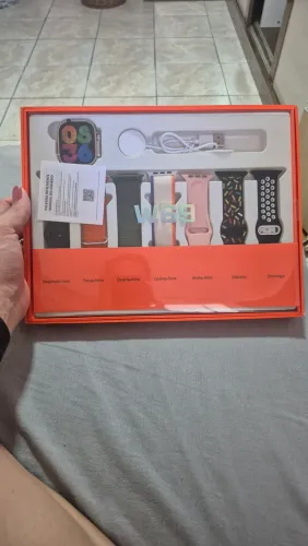 Relogio com pulseiras da semana