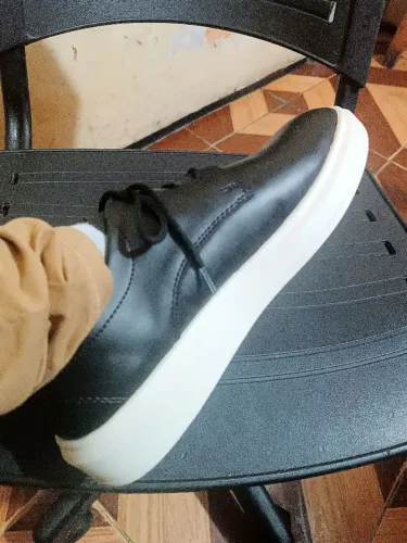 SAPATO CASUAL PRETO - TAMANHO 42