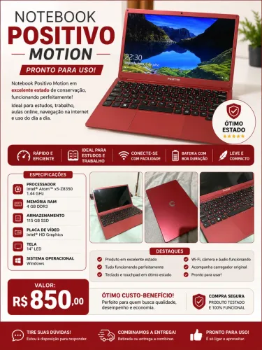 Notebook positivo
