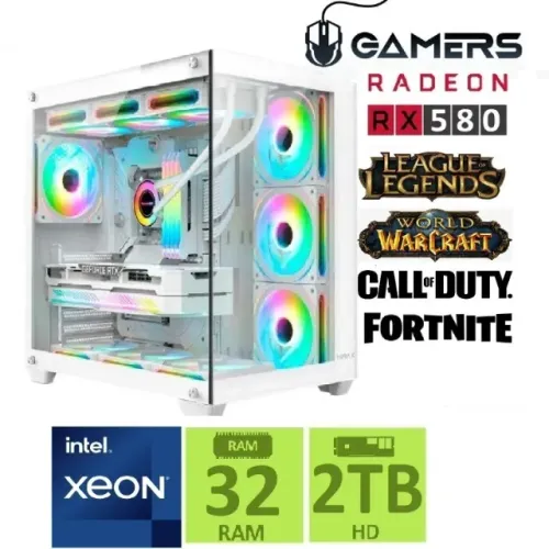 PC Gamer Xeon| 32GB| Radeon| 2TB (Vendo\Troco)