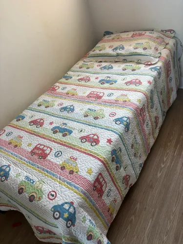 Kit Colcha Infantil Duplaface