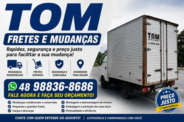 Frete e mudanças palhoça e regiao