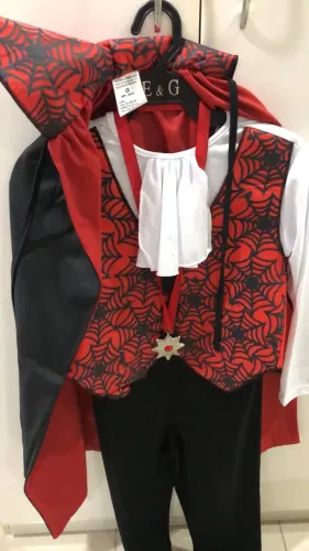 Fantasia de Drácula de Luxo infantil