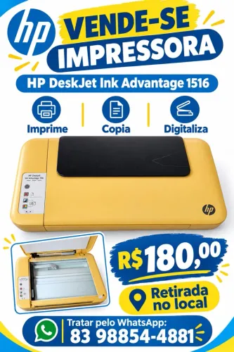 Impressora HP Deskjet Ink Advantage 1516