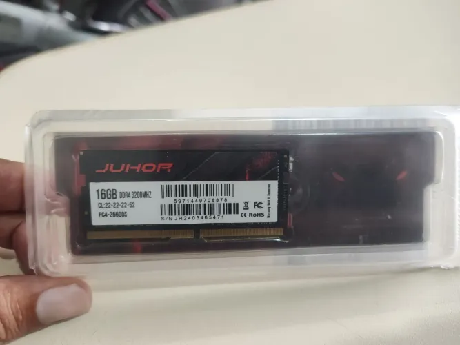 Memória Ram DDR4 JUHOR 16GB 3200Mhz Notebook