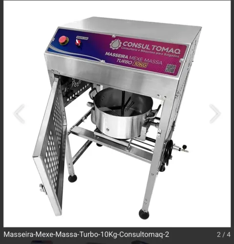 Masseira Mexe Massa Turbo 10kg CONSULTOMAQ