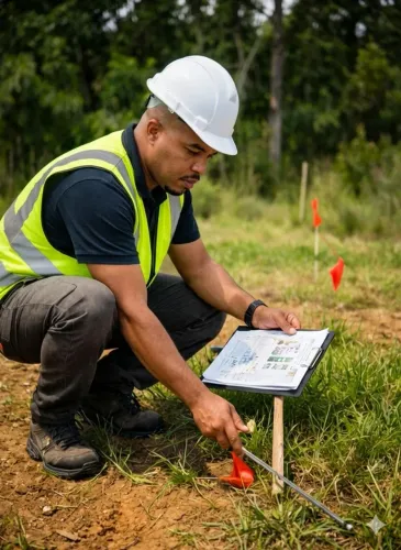 Topografia e Regularização de Terreno