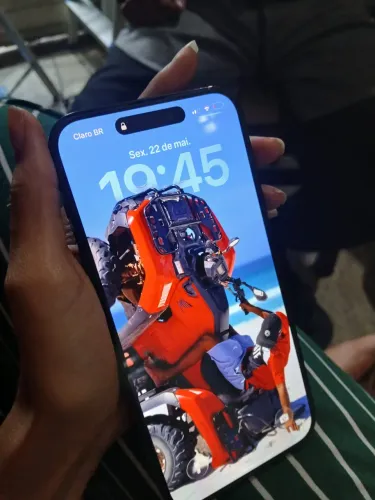 iPhone 14 Pro Max 128 gb bateria 100% nenhuma peça trocada