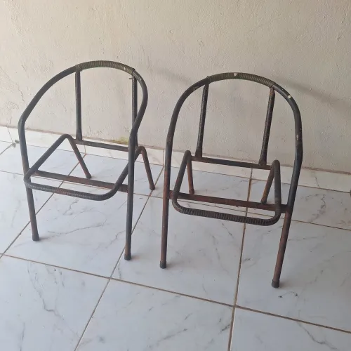 Armação de cadeira de ferro